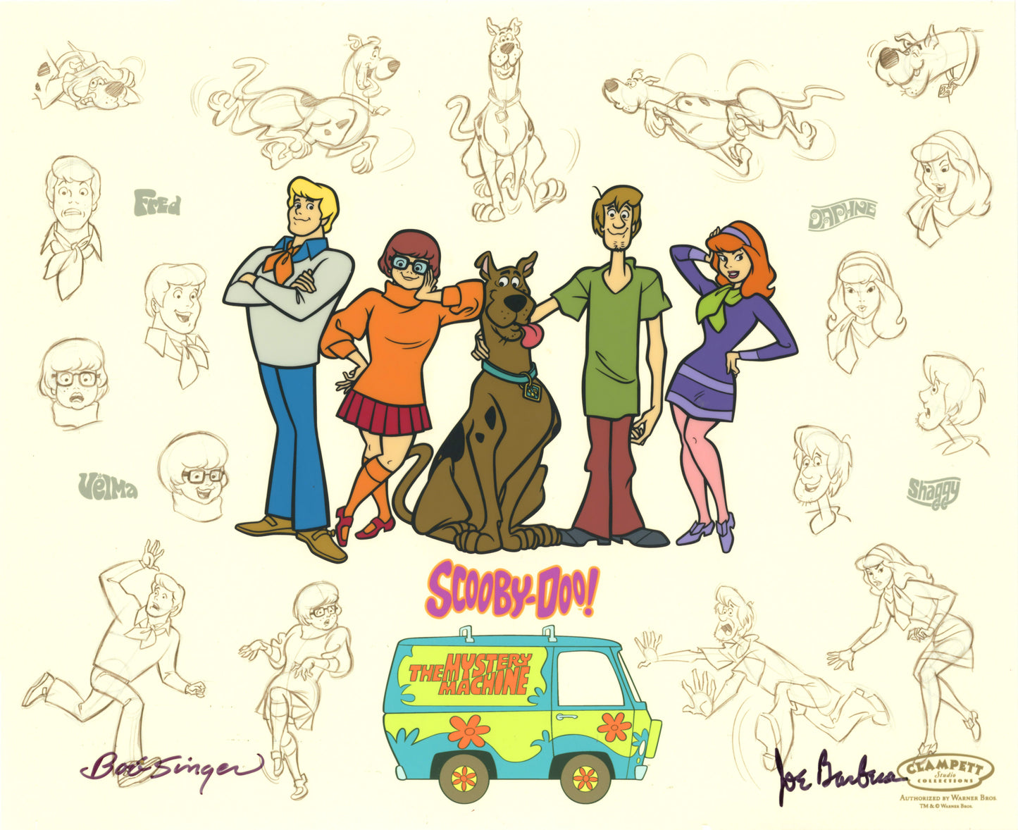 Mystery Gang Model Sheet