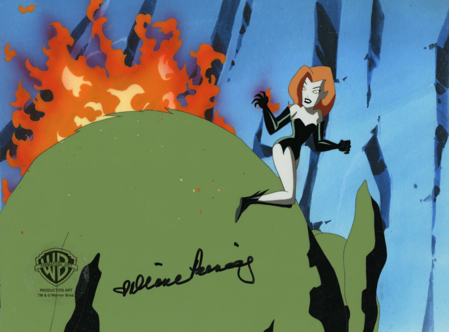 The New Batman Adventures Original Production Cel: Poison Ivy