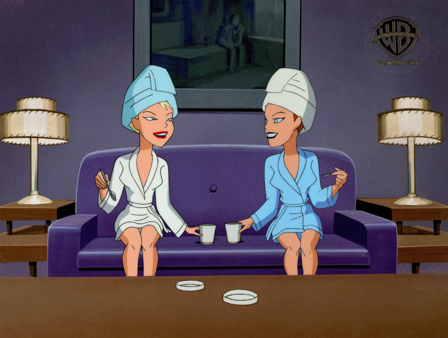 The New Batman Adventures Original Production Cel: Kara, Barbara