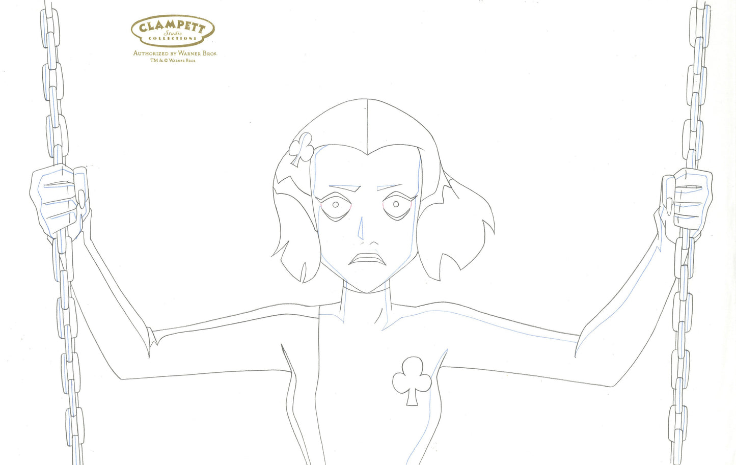 Justice League Unlimited Original Production Drawing: Ace