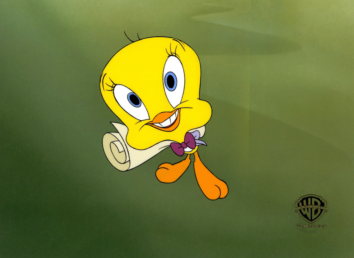 Carrotblanca Original Production Cel: Tweety Bird