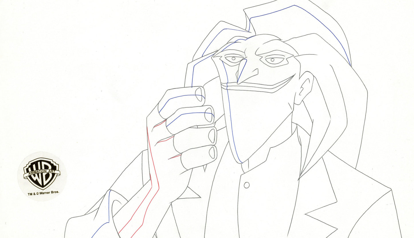 The Batman Original Production Drawing: The Joker