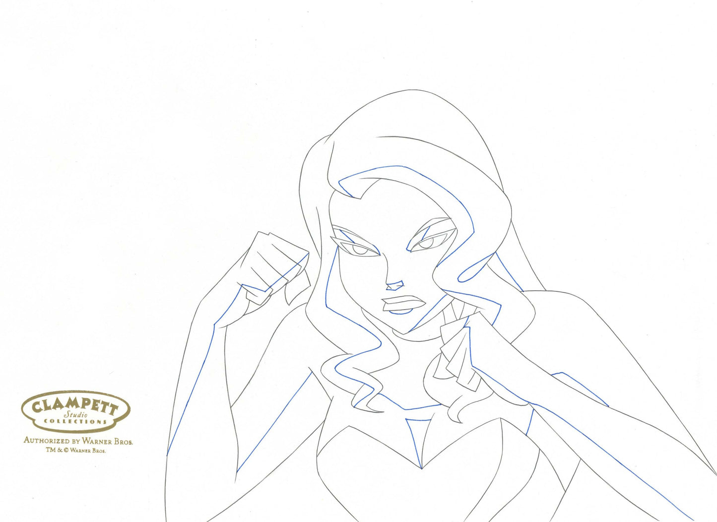 Justice League Unlimited Original Production Drawing: Black Canary