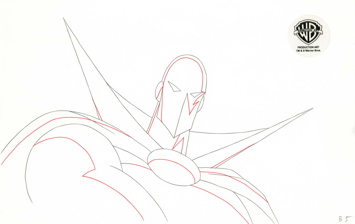 Justice League Original Production Drawing: Dr. Fate