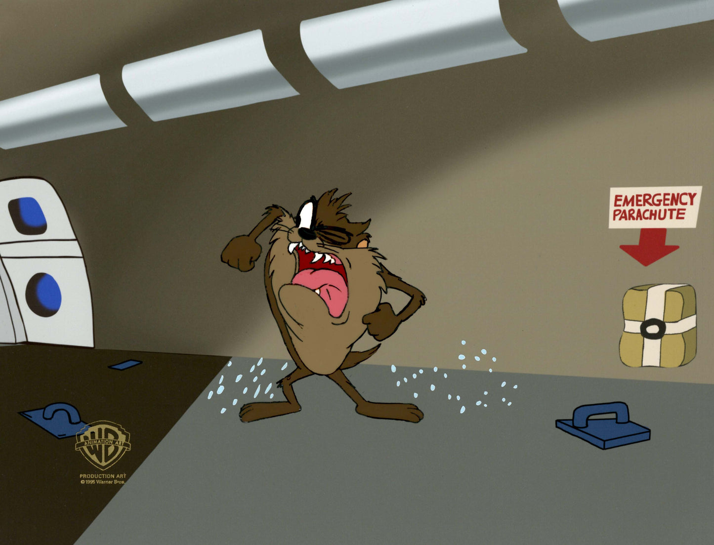 Looney Tunes Original Production Cel: Taz
