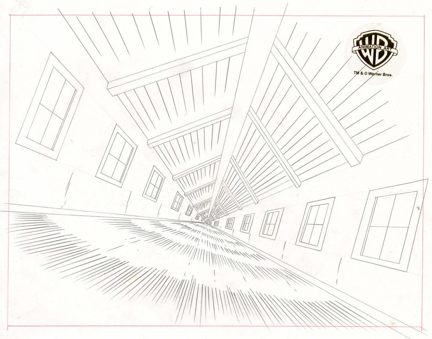 Scooby-Doo and the Witch's Ghost Original Production Cel and Matching Drawing: Sarah Ravencroft