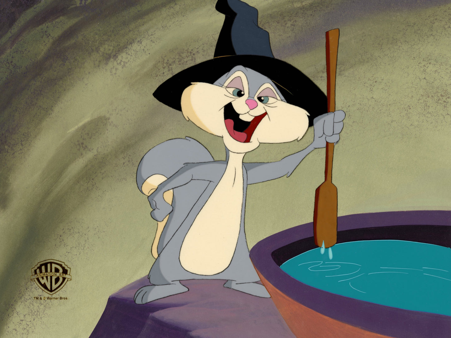 Animaniacs Original Production Cel on Original Background: Slappy