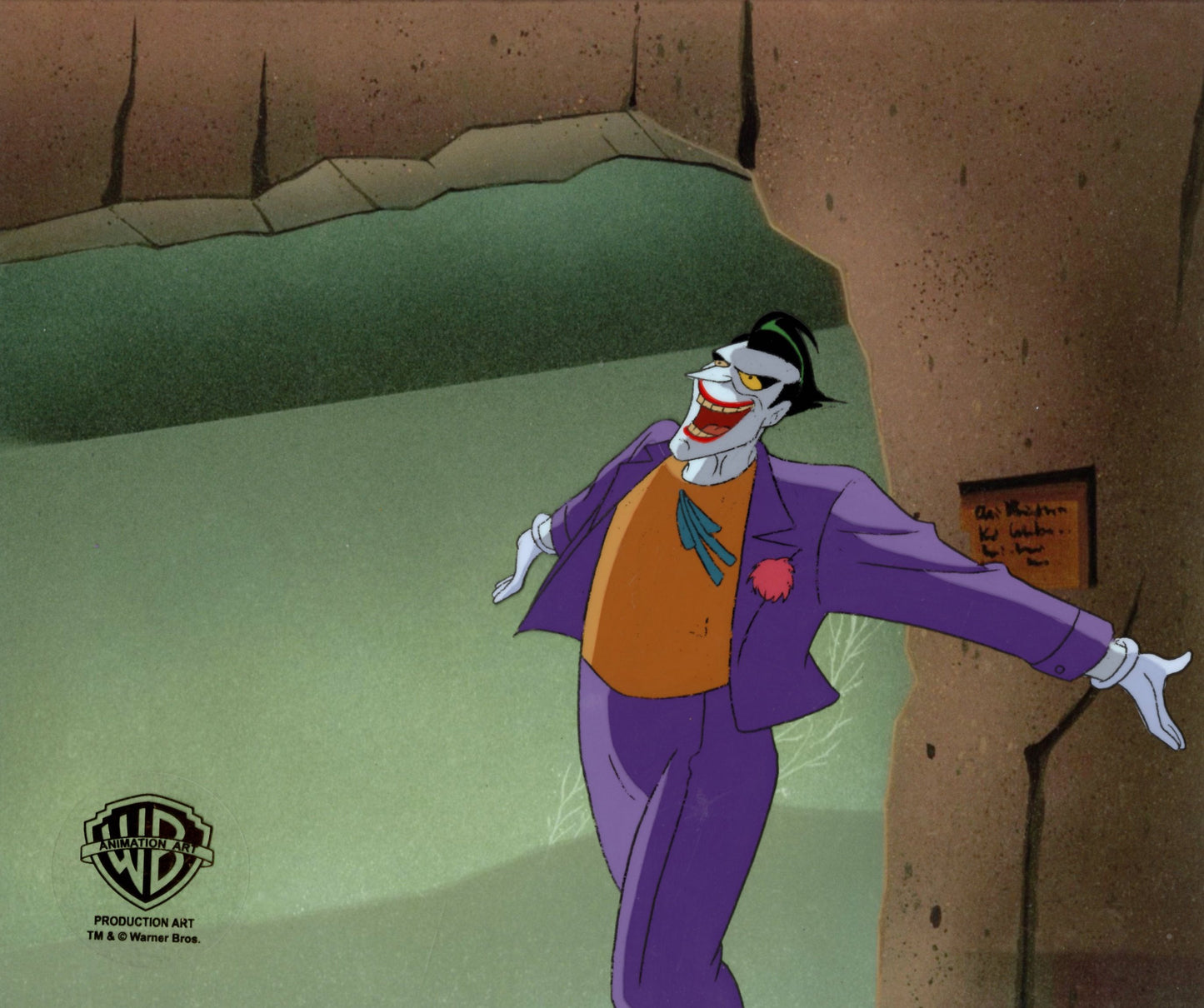 Batman The Animated Series Original Production Cel: Joker