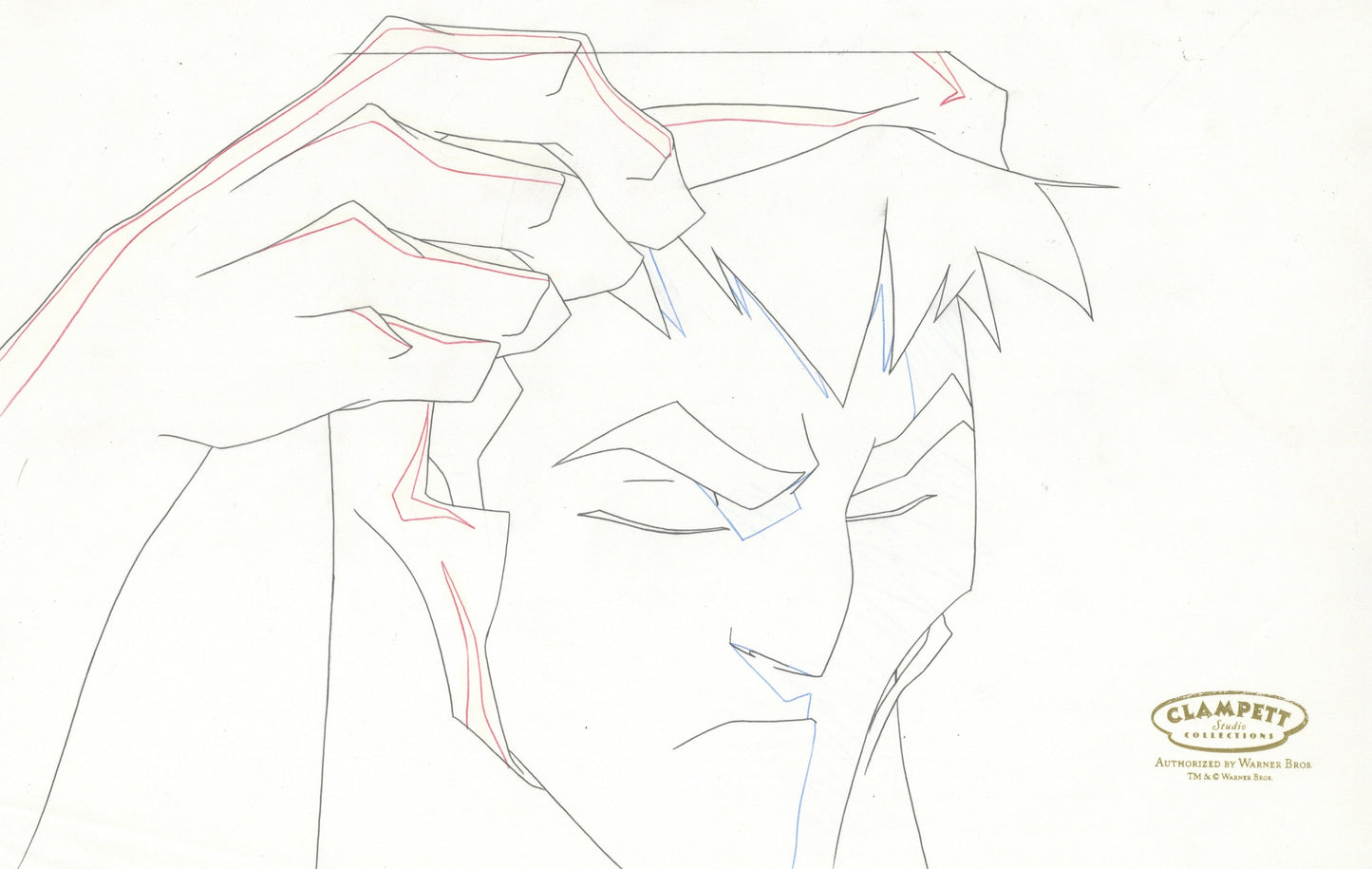 The Batman Original Production Drawing: Bruce Wayne