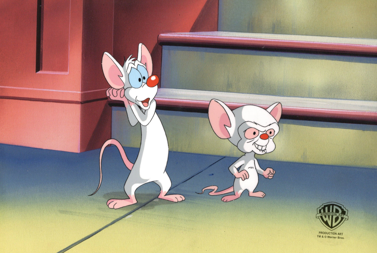 Pinky And The Brain Original Production Cel: Pinky and Brain