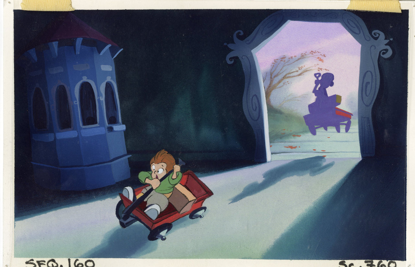 A Troll in Central Park Original Concept Painting: Gus