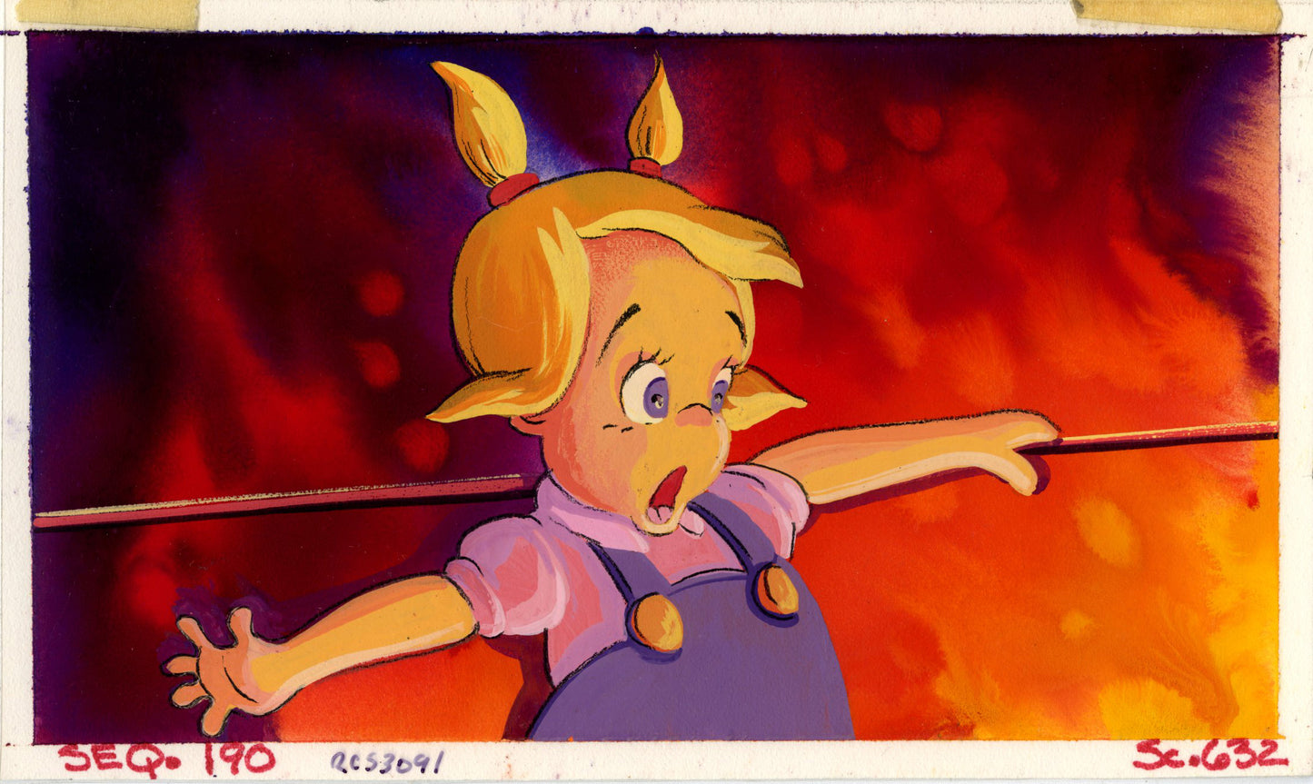 A Troll in Central Park Original Concept Painting: Rosie