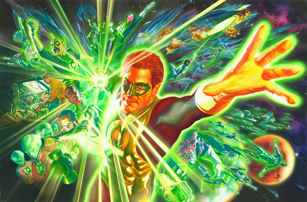 Green Lantern and the Power Ring