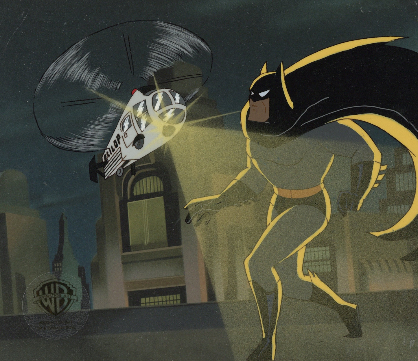 Batman The Animated Series Original Production Cel: Batman