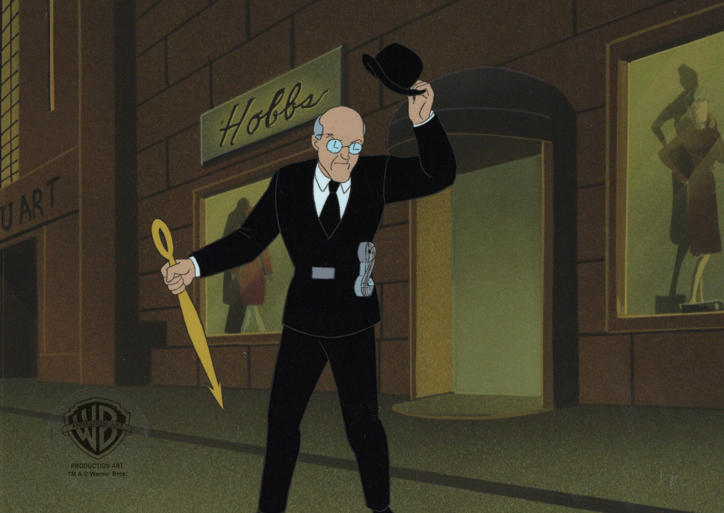 Batman The Animated Series Original Production Cel: Clock King