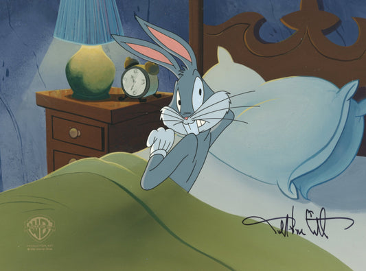 Looney Tunes Original Production Cel signed by Darrell Van Citters: Bugs Bunny