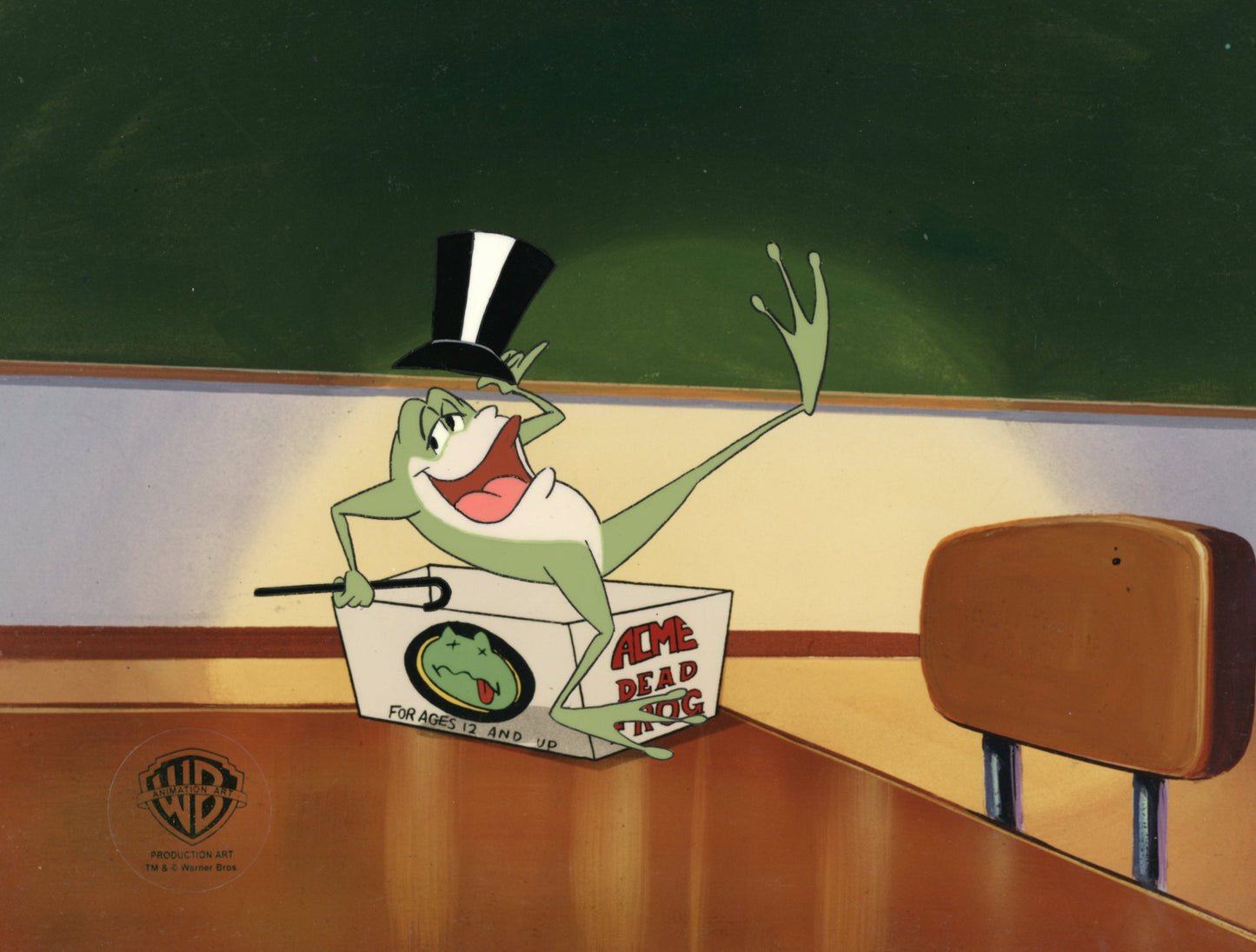 Tiny Toon Adventures Original Production Cel: Michigan J. Frog