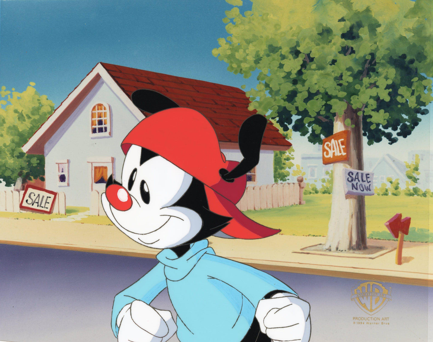 Animaniacs Original Production Cel: Wakko Original Production Cel Warner Bros. Studio Art