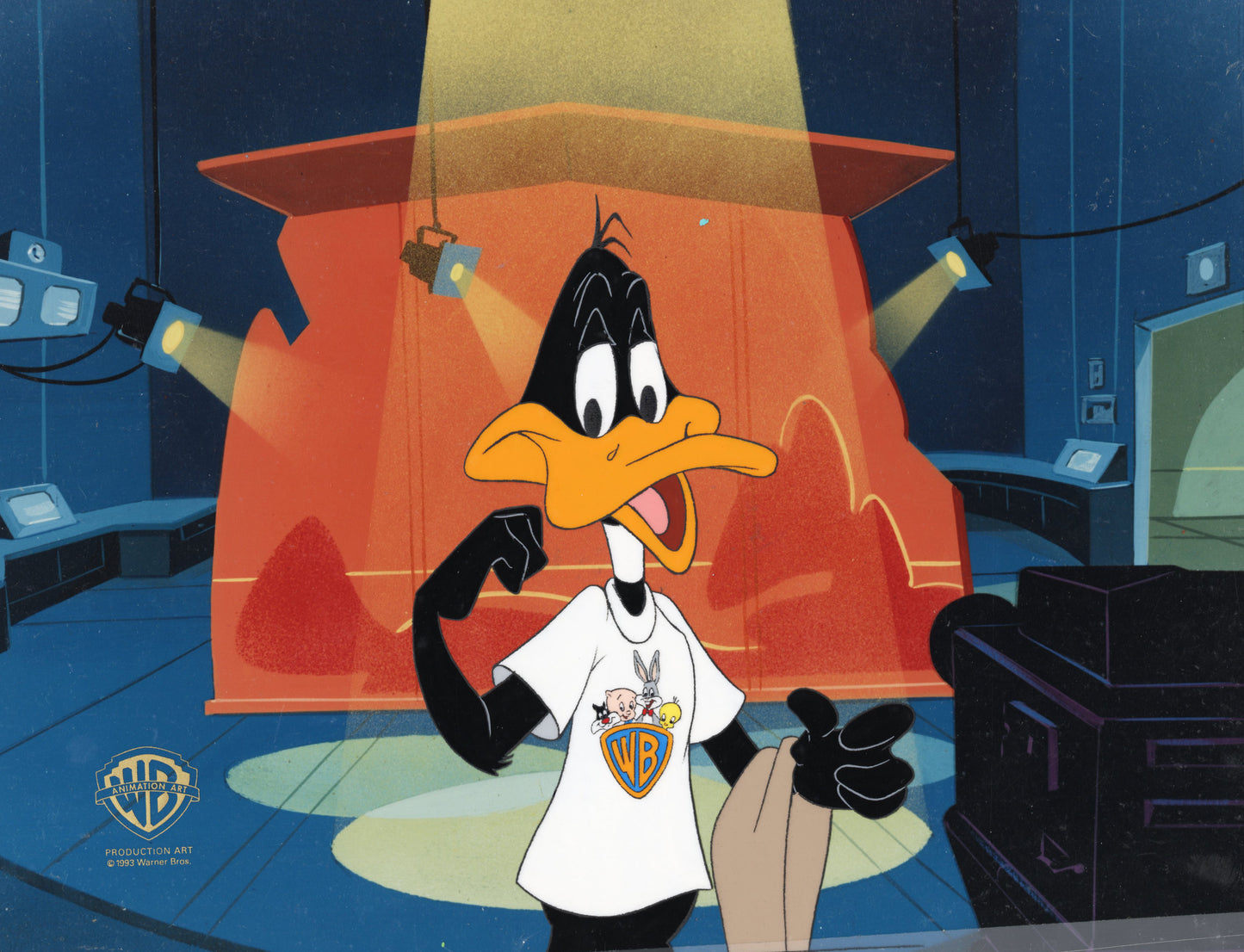 Looney Tunes Original Production Cel: Daffy Duck