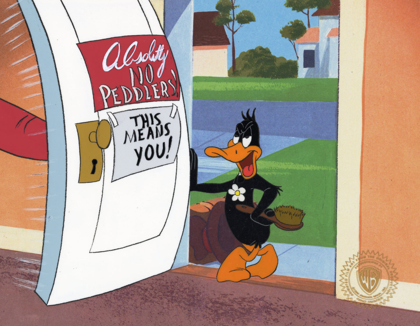 Looney Tunes Original Production Cel: Daffy Duck