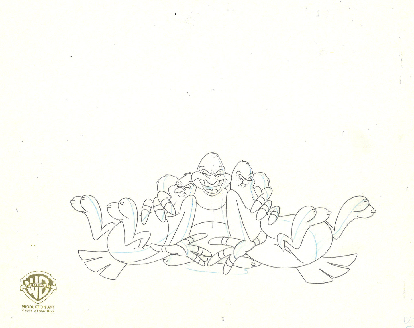 Animaniacs Original Production Drawing: The Goodfeathers