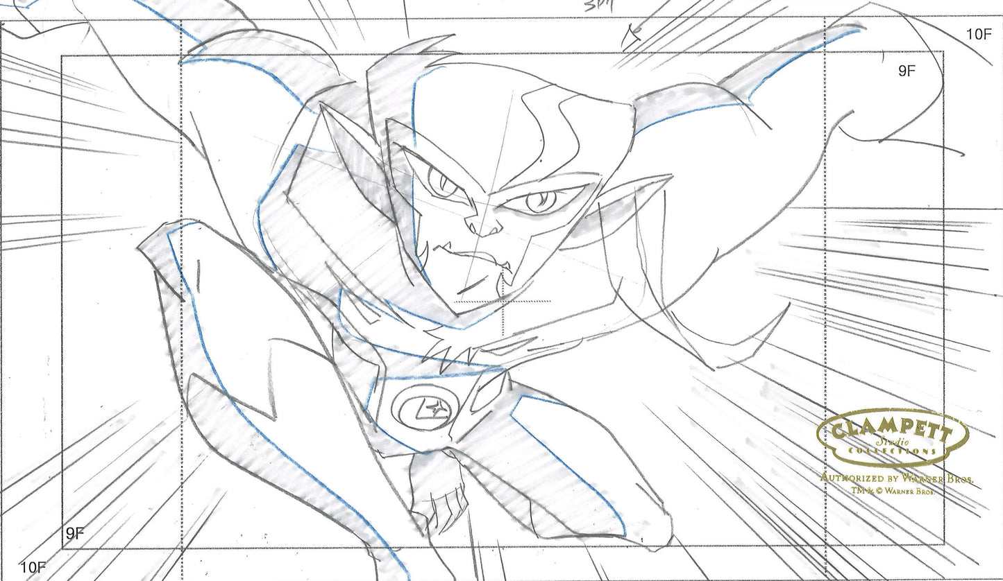 Legion of Super Heroes Original Production Drawing: Timber Wolf