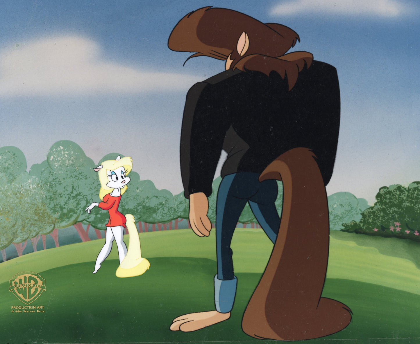 Animaniacs Original Production Cel: Minerva