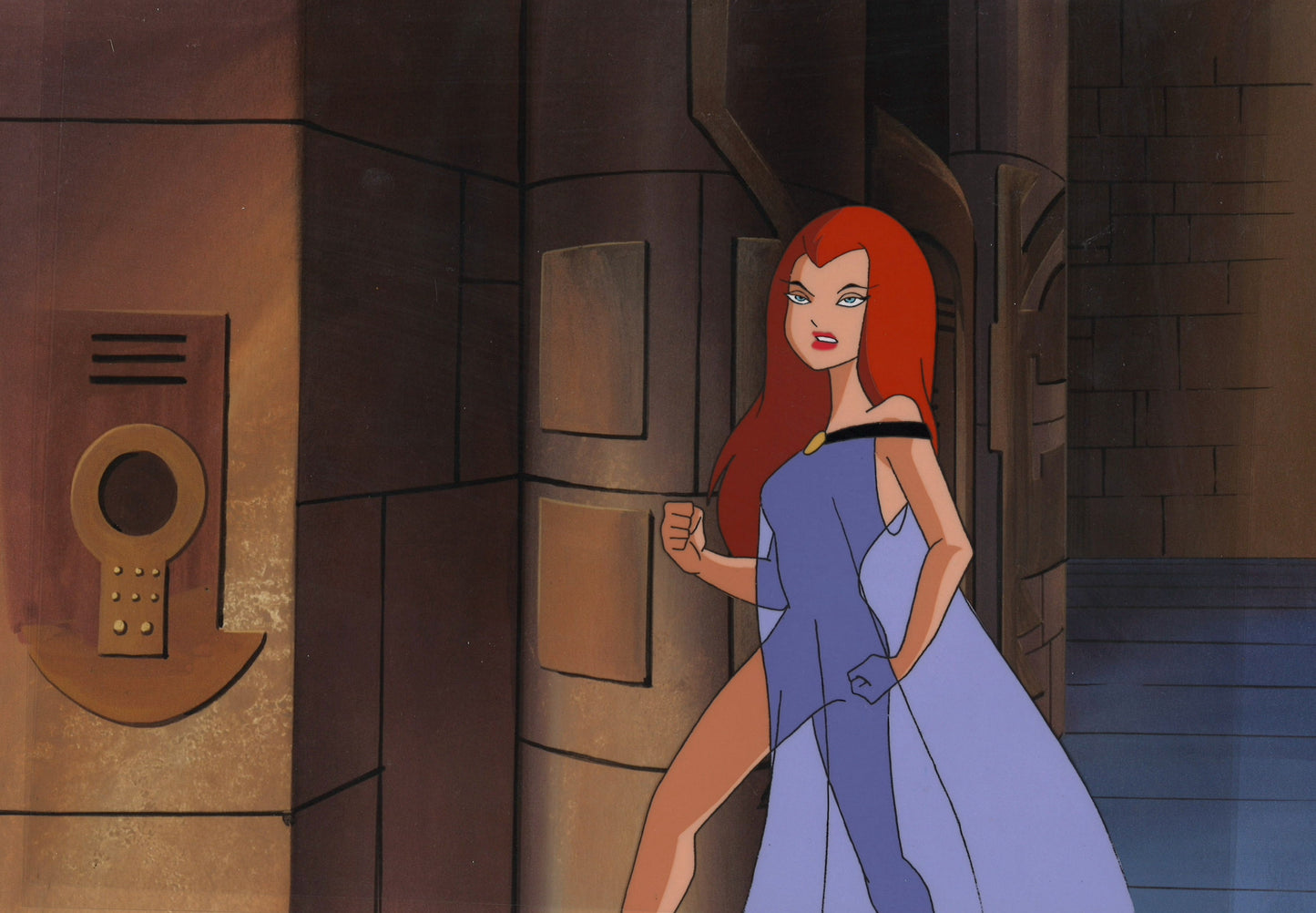 Superman the Animated Series Original Production Cel: Maxima