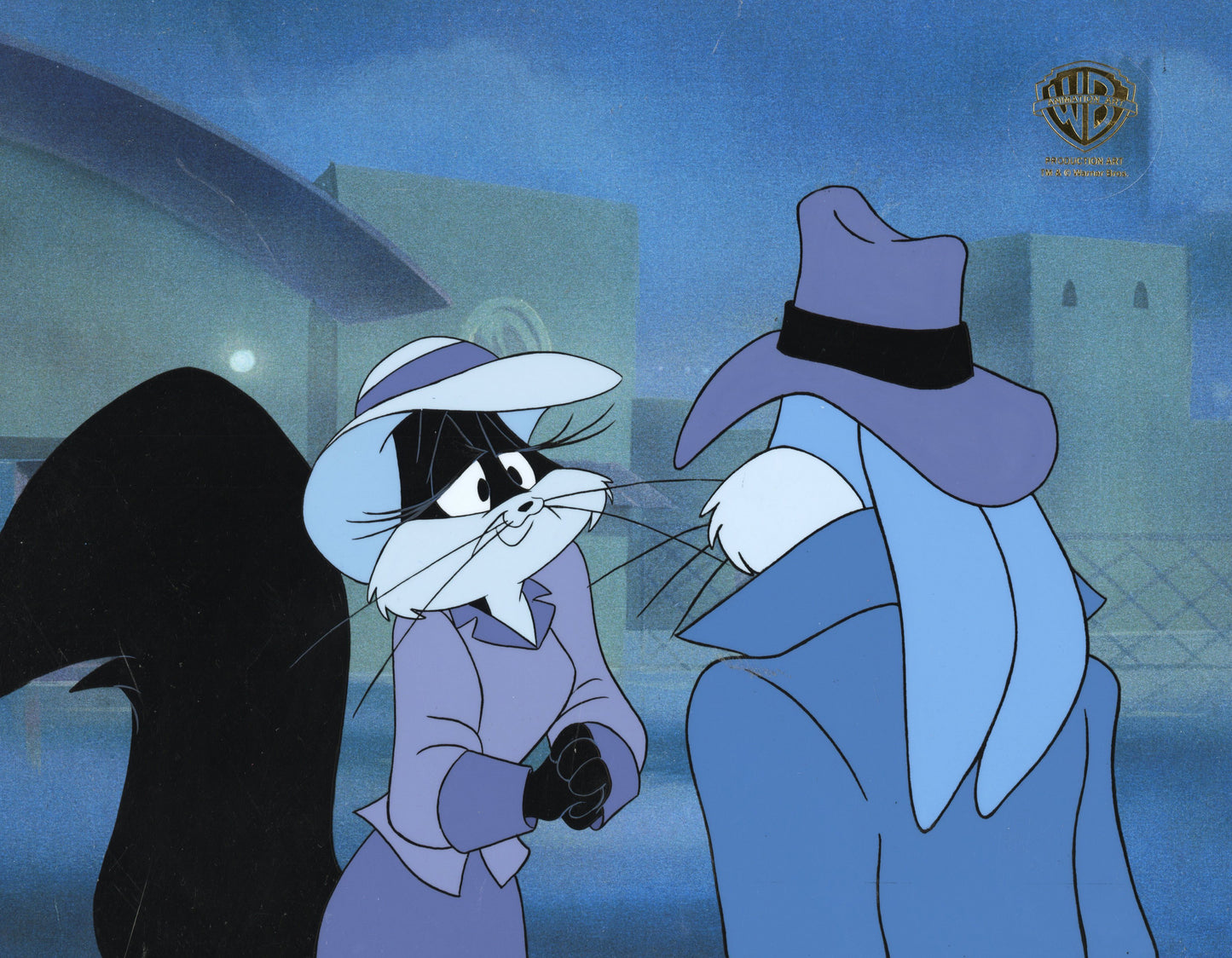 Looney Tunes Original Production Cel: Bugs Bunny and Penelope