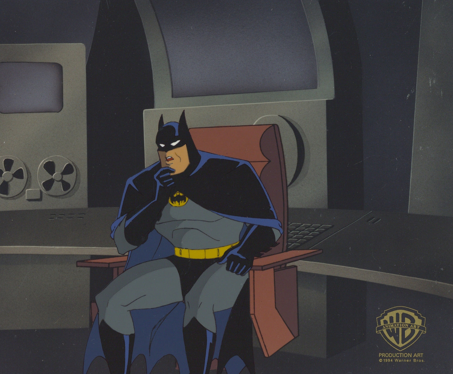 Batman The Animated Series Original Production Cel: Batman