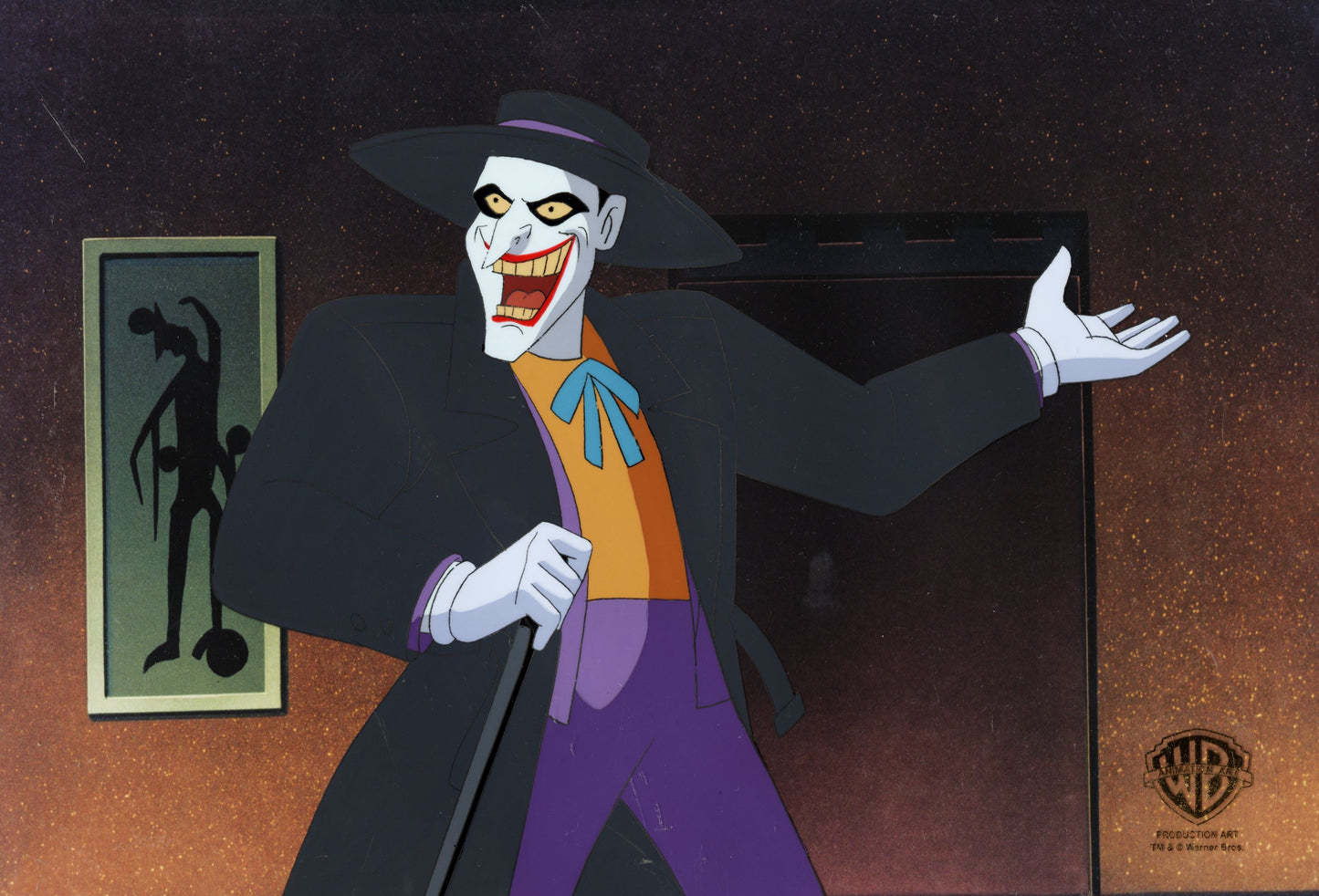Batman Mask of the Phantasm Original Production Cel: Joker
