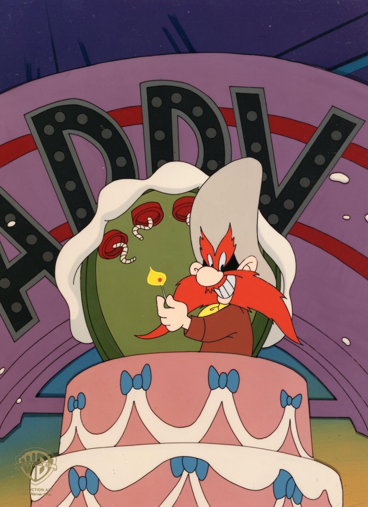 Looney Tunes Original Production Cel: Yosemite Sam