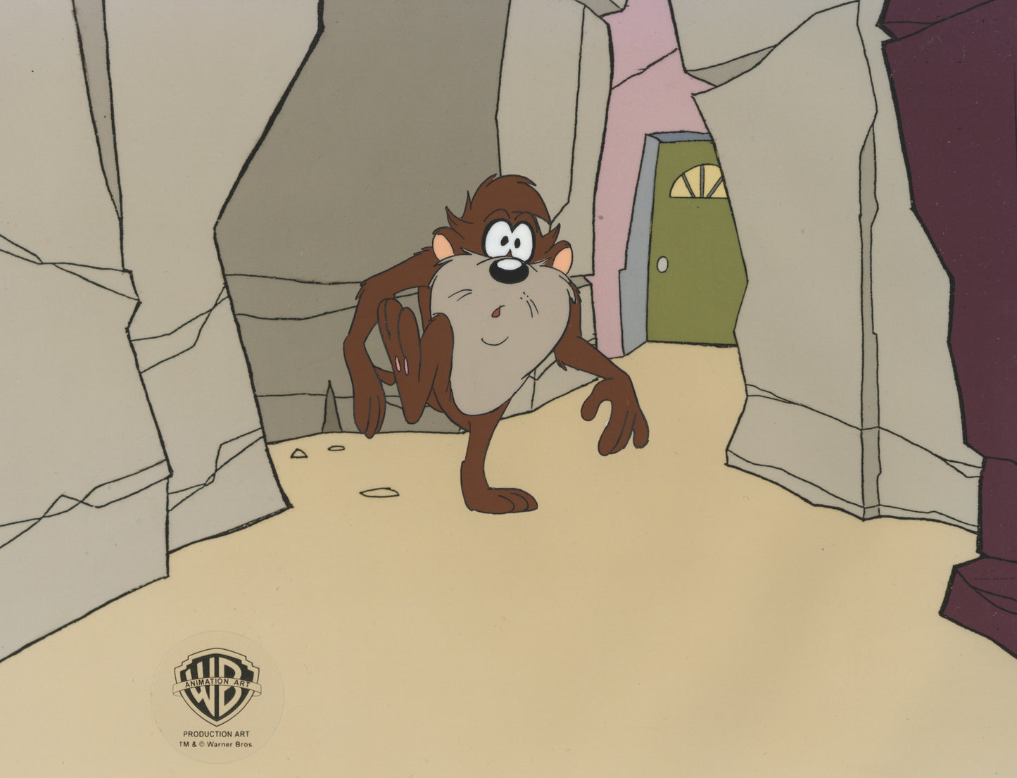 Looney Tunes Taz-Mania Original Production Cel: Taz