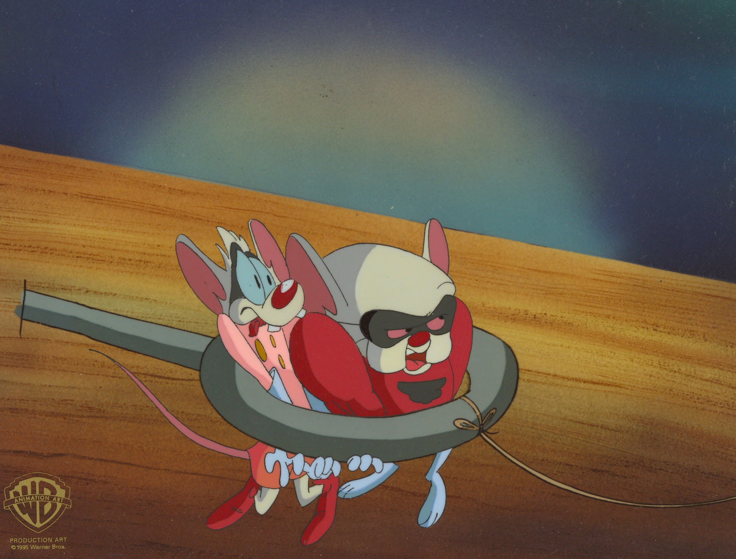 Pinky And The Brain Original Production Cel: Pinky and Brain