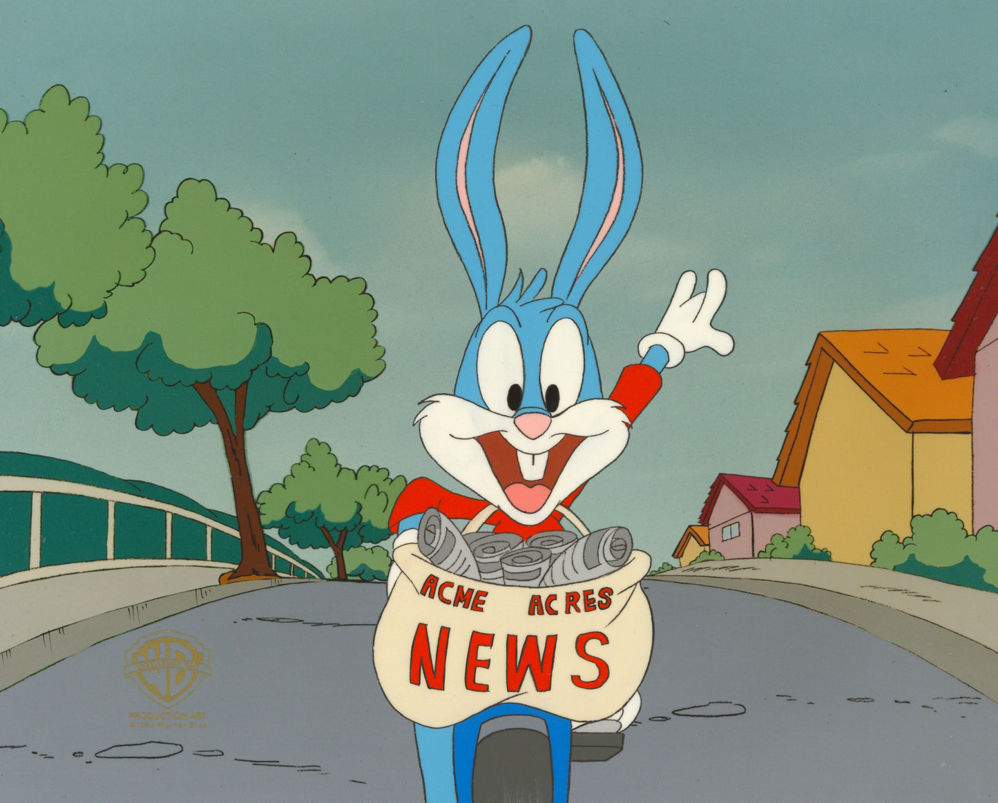 Tiny Toons Original Production Cel: Buster Bunny