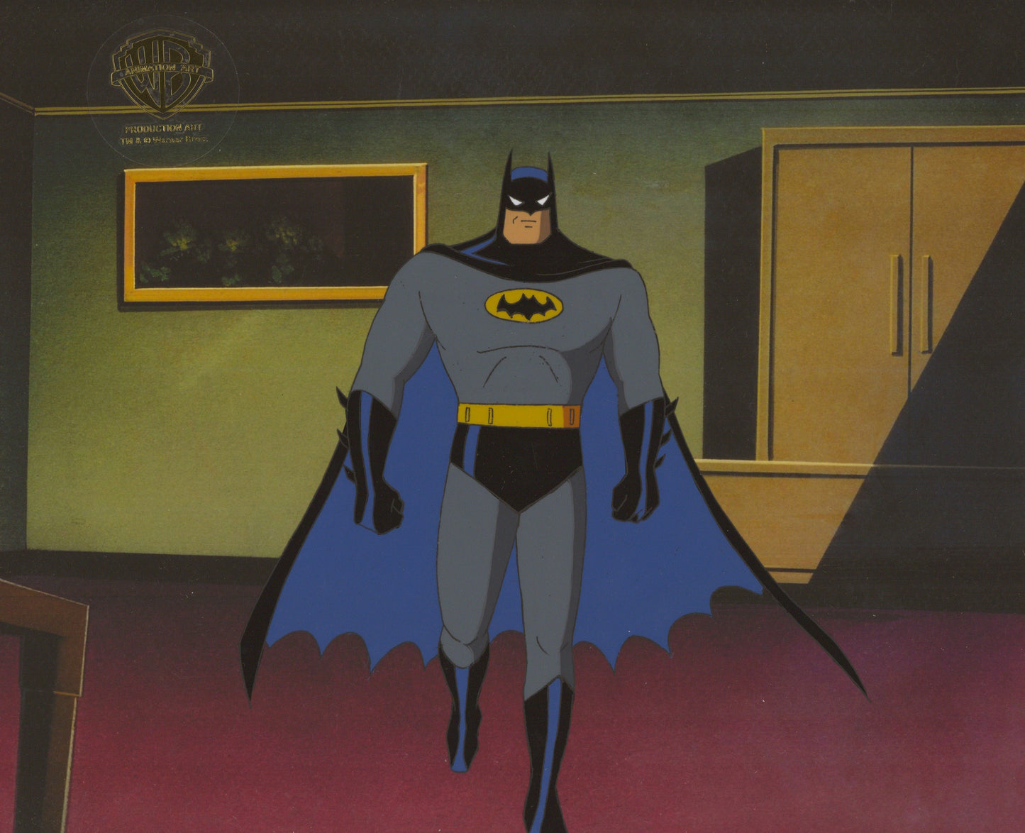 Batman The Animated Series Original Production Cel: Batman