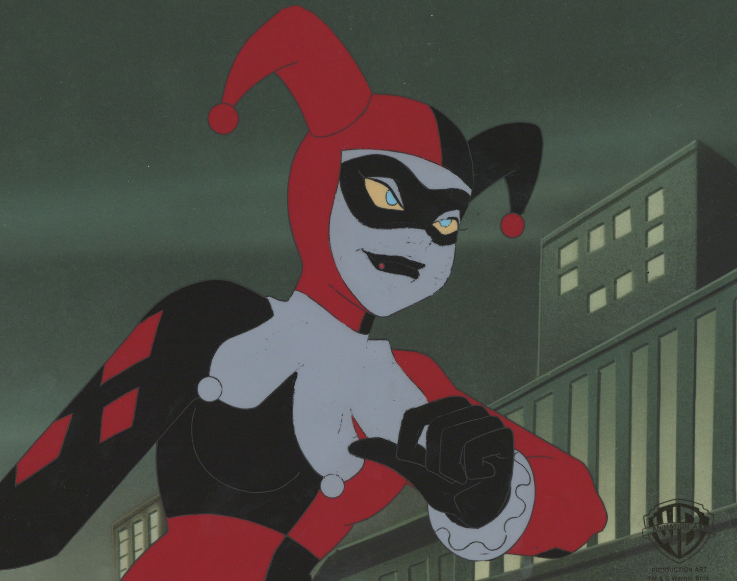 Batman The Animated Series Original Production Cel: Harley Quinn