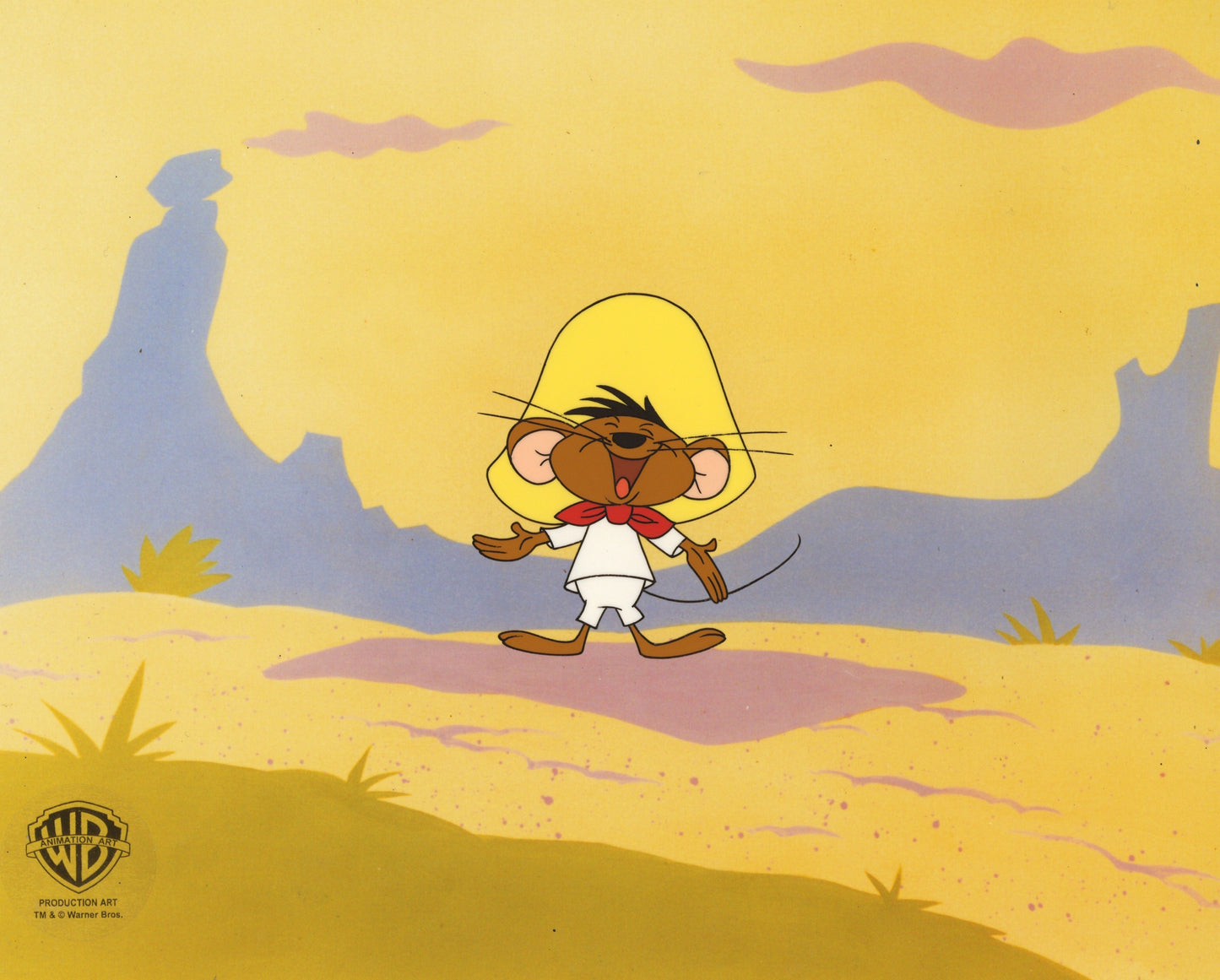 Looney Tunes Original Production Cel: Speedy Gonzales