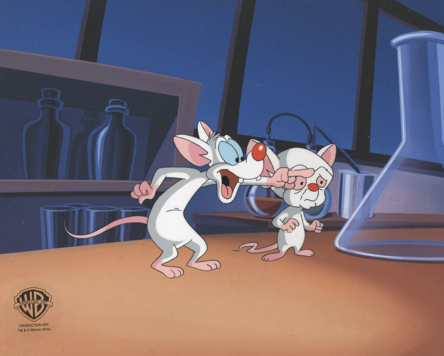 Pinky And The Brain Original Production Cel: Pinky and Brain