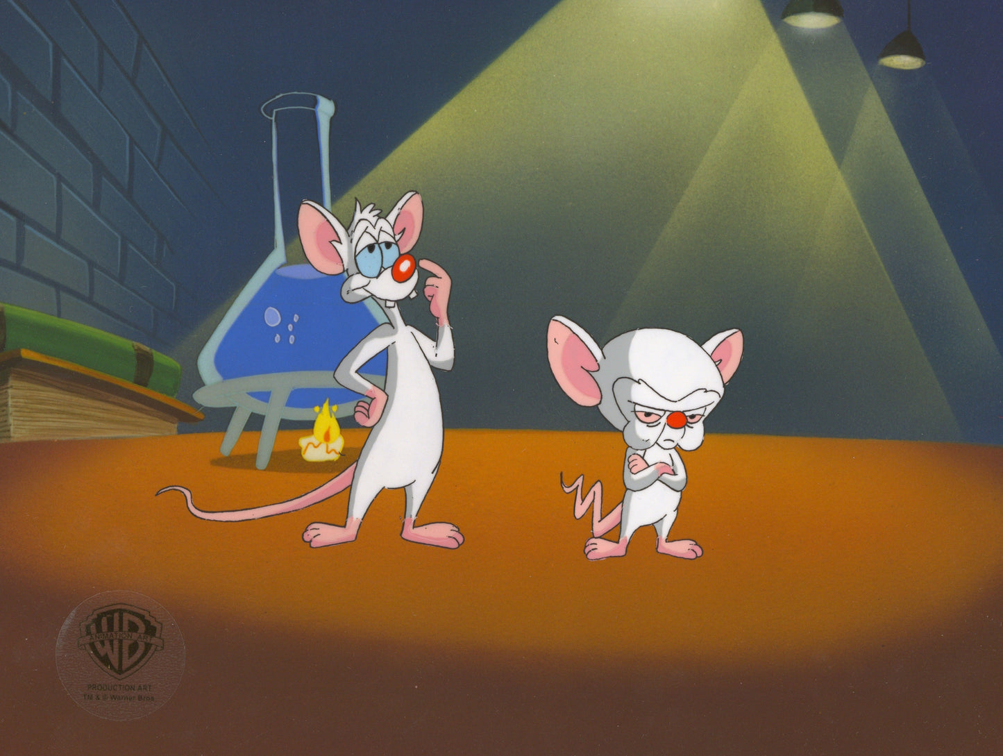 Pinky And The Brain Original Production Cel: Pinky and Brain