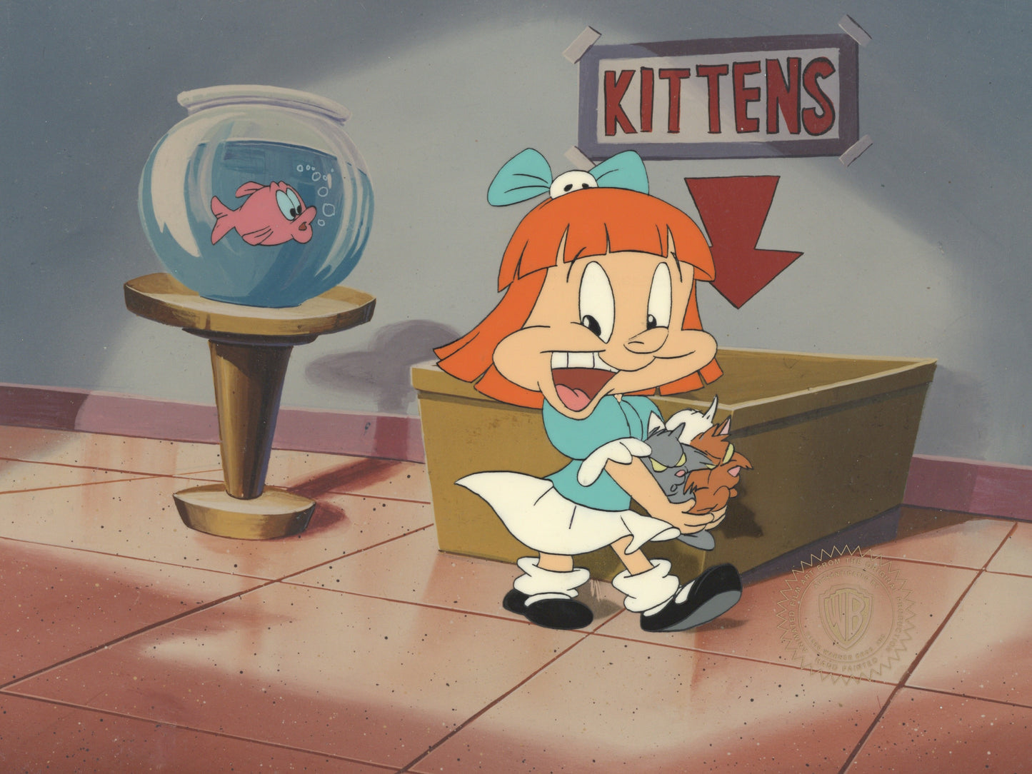 Tiny Toons Original Production Cel: Elmyra
