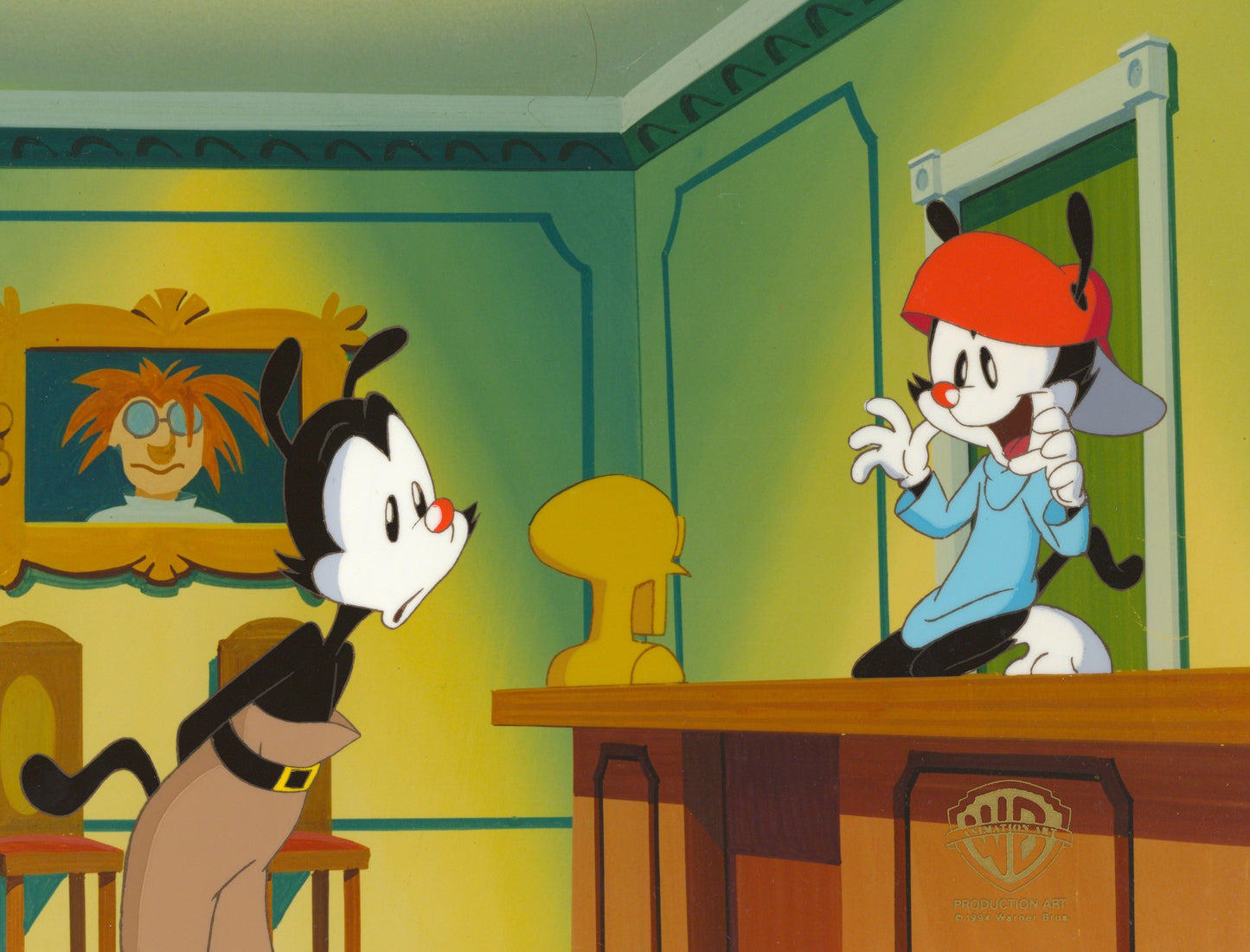 Animaniacs Original Production Cel: Yakko and Wakko