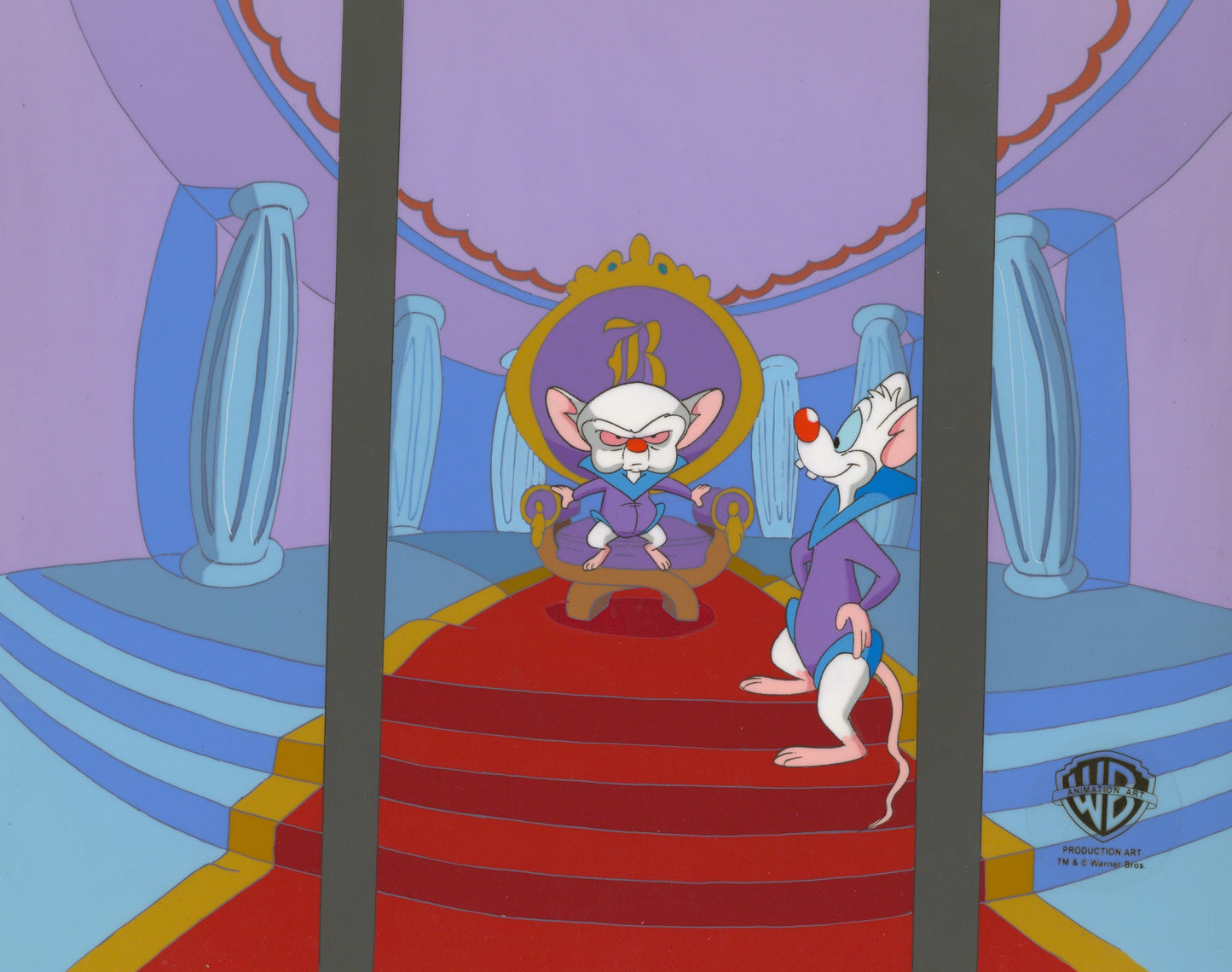 Pinky And The Brain Original Production Cel: Pinky and Brain