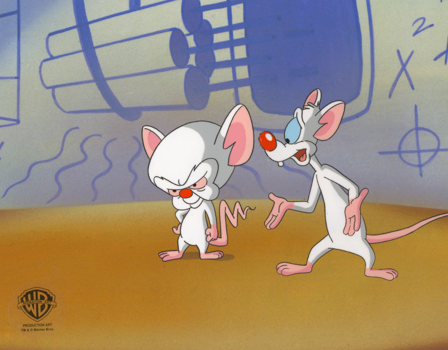Pinky And The Brain Original Production Cel: Pinky and Brain