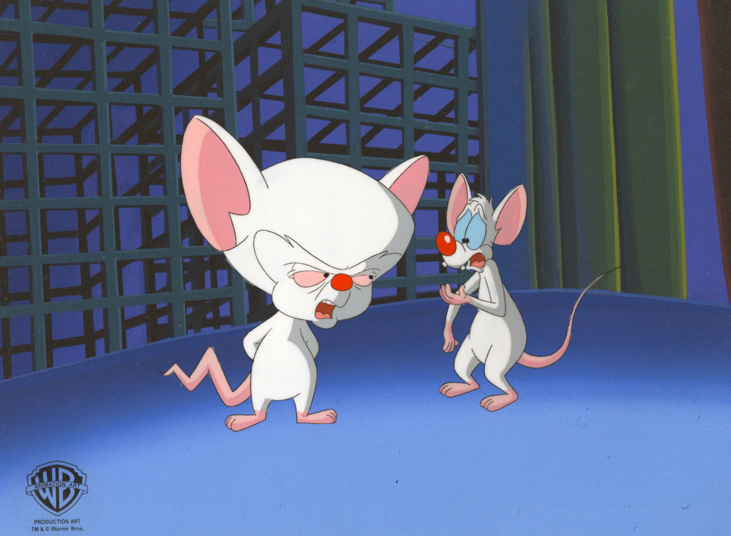Pinky And The Brain Original Production Cel: Pinky and Brain