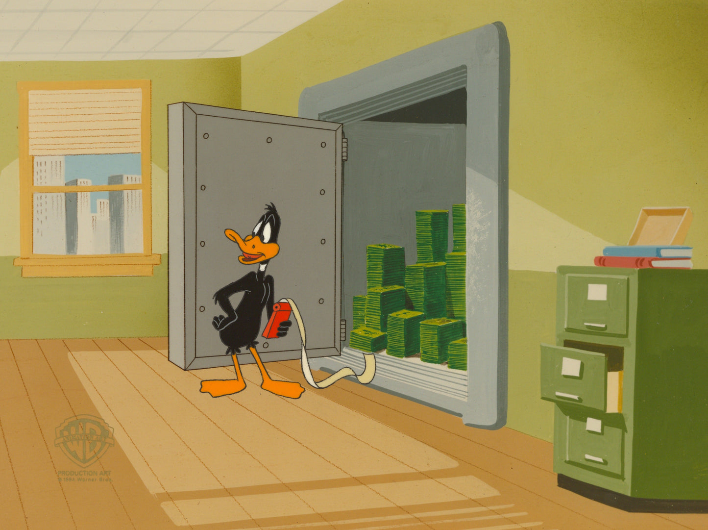 Looney Tunes Original Production Cel: Daffy Duck