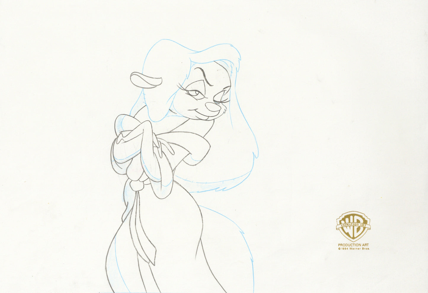 Animaniacs Original Production Drawing: Minerva