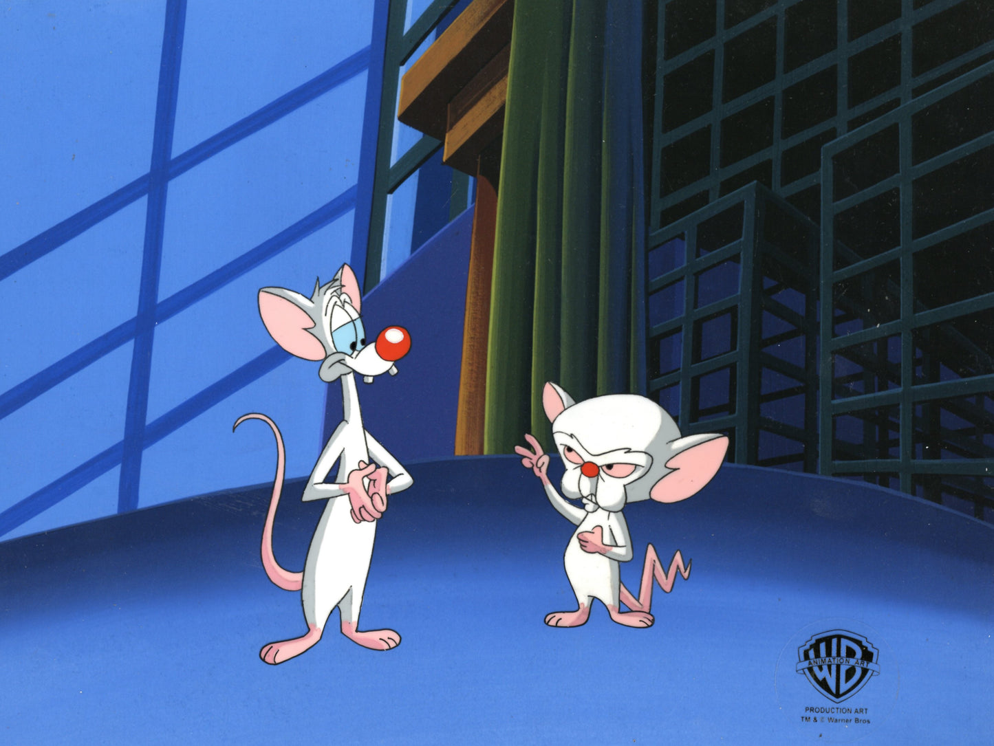 Pinky And The Brain Original Production Cel: Pinky and Brain