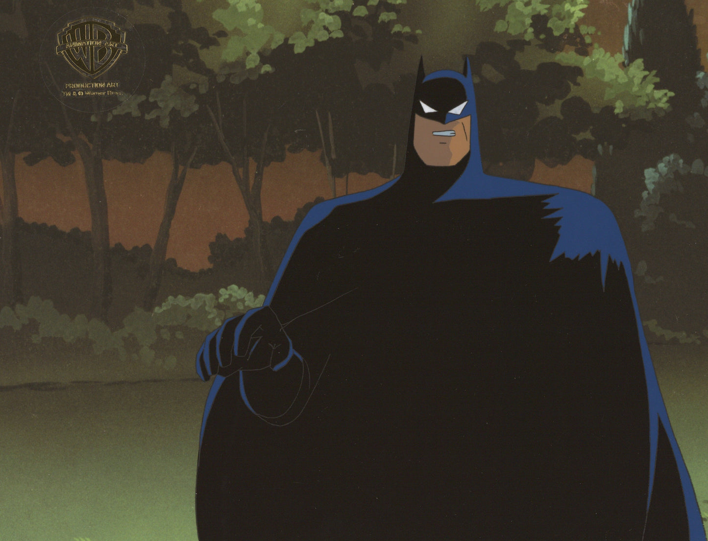 Batman The Animated Series Original Production Cel: Batman