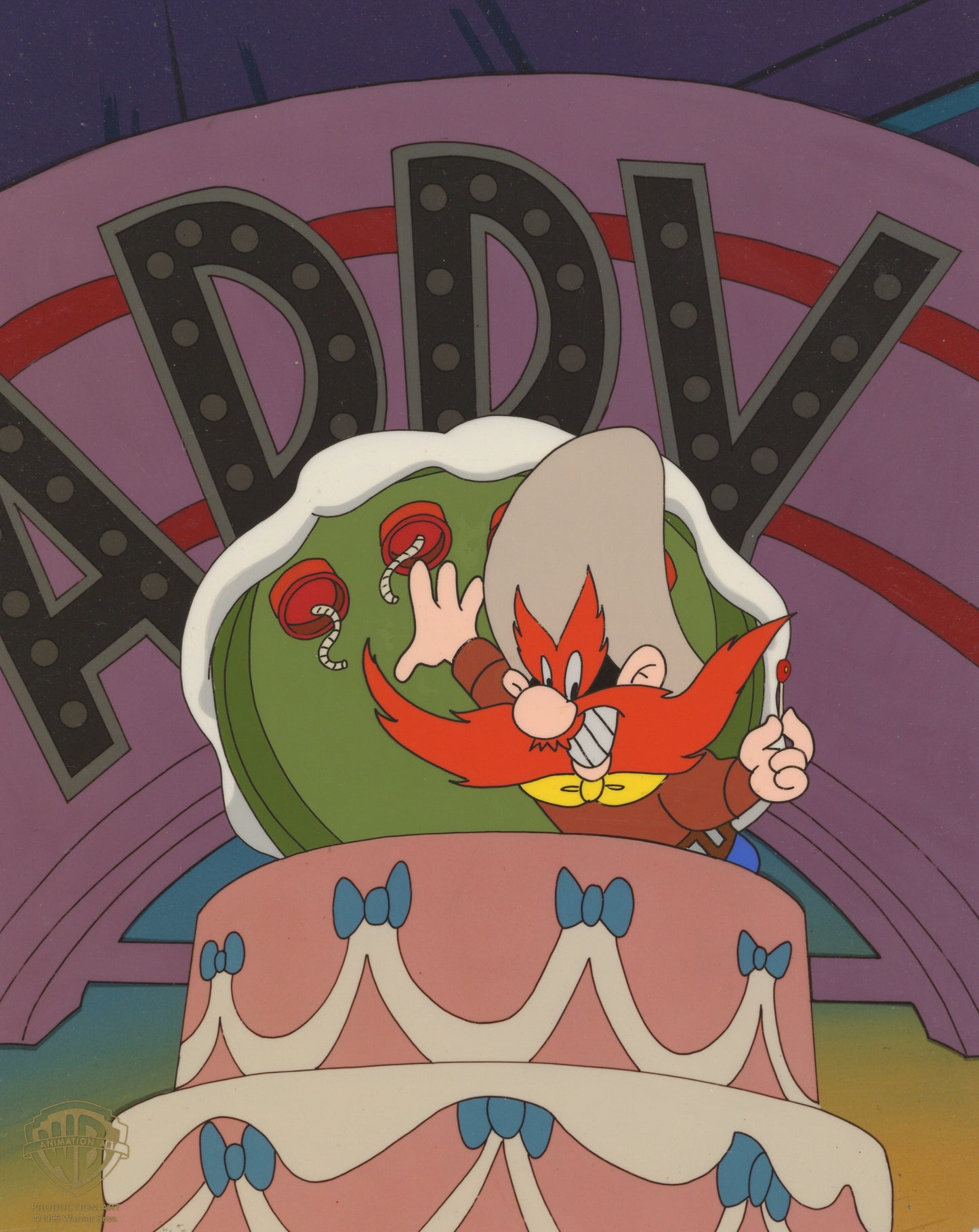 Looney Tunes Original Production Cel: Yosemite Sam